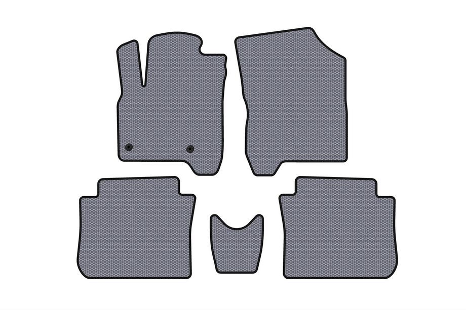 Citroen C-3 Picasso 2010-2017 Tapis en Caoutchouc Carsuit (Gris) Photo 1