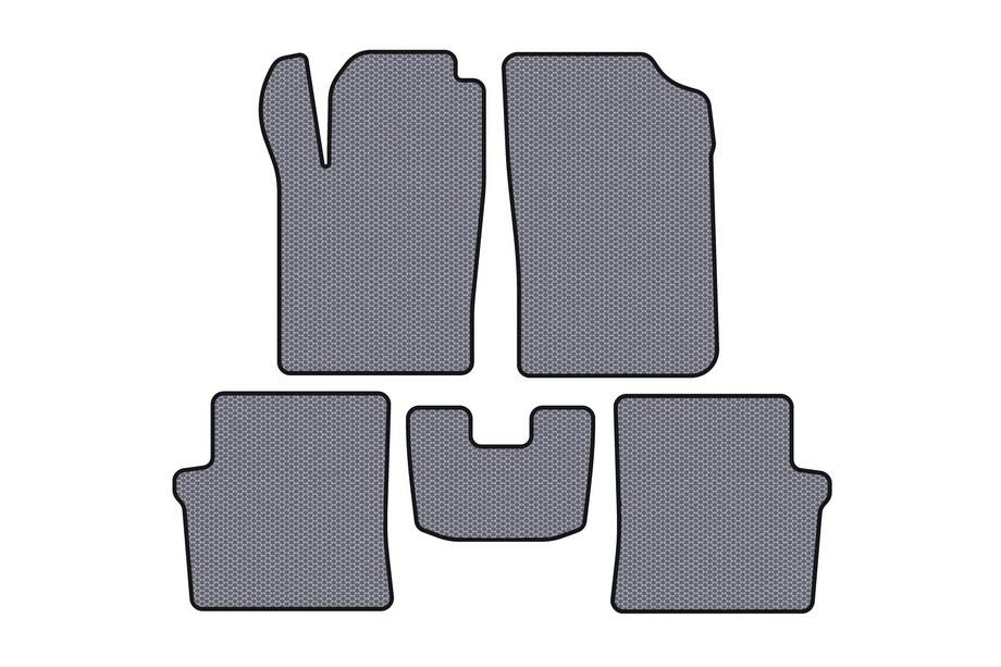 Citroen Xsara II 2000-2006 Tapis en caoutchouc Carsuit (HB, 5 portes, gris) Photo 1