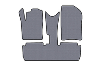 Citroen Xsara Picasso 1999-2012 Tapis en Caoutchouc Carsuit (Avant Restylage, Gris) photo 1