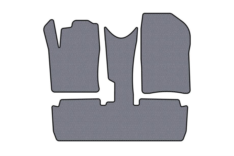 Citroen Xsara Picasso 1999-2012 Tapis en Caoutchouc Carsuit (Avant Restylage, Gris) Image