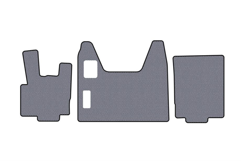 DAF XF95 2002-2006 Tapis en Caoutchouc Carsuit (Gris) Photo 1