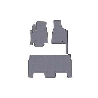 Tapis en Caoutchouc Carsuit (2008-2020, 2 Rangées, 8 Places/Équipement SXT, Gris) Dodge Grand Caravan V 2008-2020 photo 1
