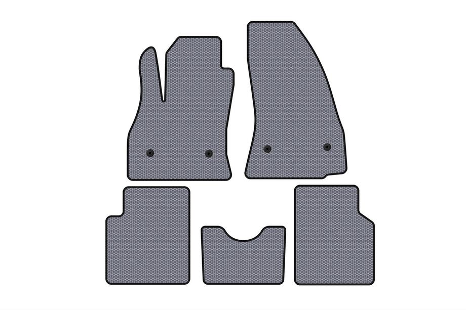 Fiat 500/500L 2013-2022 Tapis en caoutchouc Carsuit (pour 500L, gris) Image