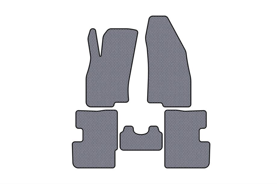 Fiat Punto Grande/EVO 2006-2018 Tapis en caoutchouc Carsuit (2011-2018, HB, 3 portes, gris) Photo 1
