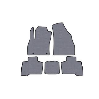 Tapis en caoutchouc Carsuit (pour Qubo, 2016+, gris) Fiat Fiorino/Qubo 2008-2024 photo 1