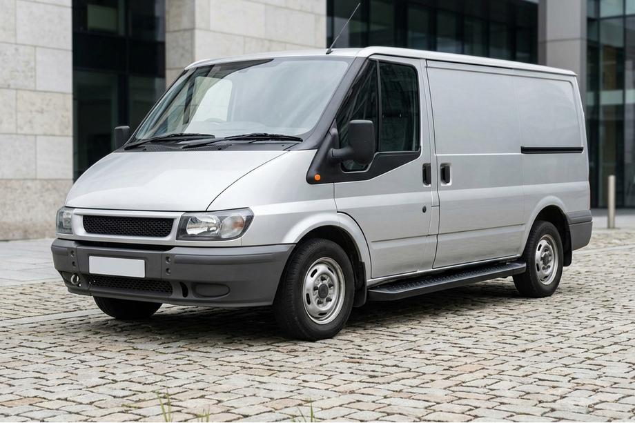 Ford Transit 2000–2014 Marchepieds Latéraux Allmond Black (2 pcs, Aluminium) Image