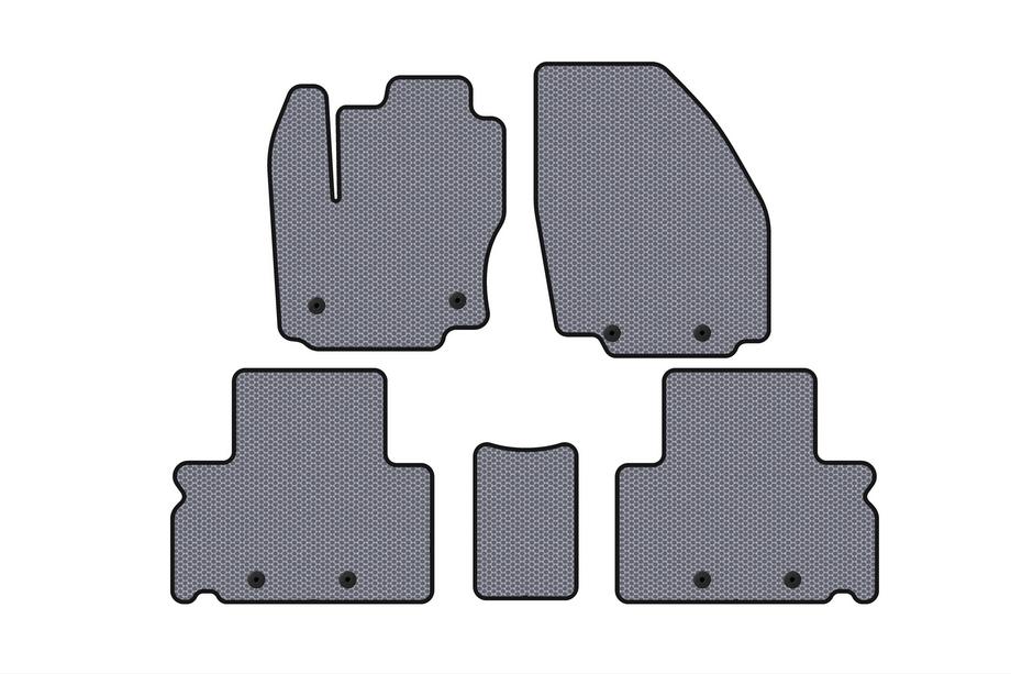 Ford S-Max 2007-2014 Tapis en Caoutchouc Carsuit (Gris) Photo 1
