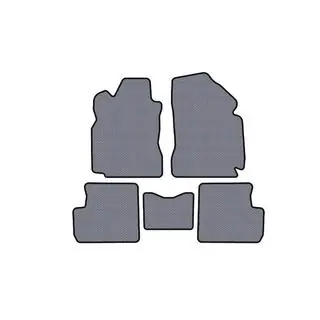 Tapis en Caoutchouc Carsuit (Gris)