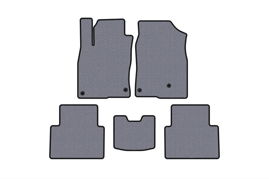 Honda Civic Sedan X 2016-2021 Tapis en Caoutchouc Carsuit (SD, Gris) Image