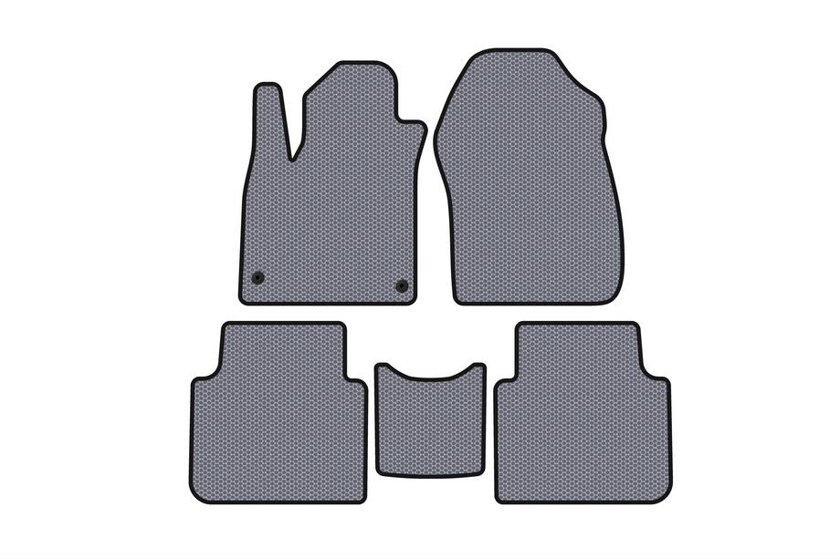 Honda CRV 2017-2022 Tapis de sol en caoutchouc Carsuit (7 places, gris, 2020-2022) Image