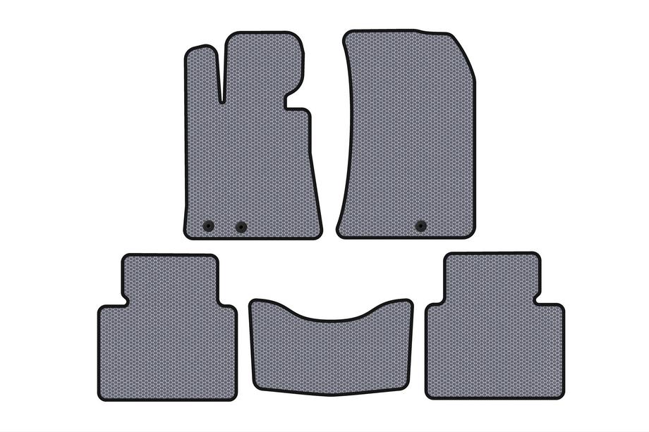 Hyundai Genesis BH 2008-2013 Tapis en Caoutchouc Carsuit (Gris) Photo 1