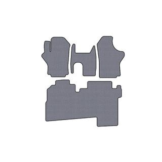 Tapis en caoutchouc Carsuit (2004-2007, 2 rangées, 8 places, gris) Hyundai H200, H1, Starex 1998-2007 photo 1