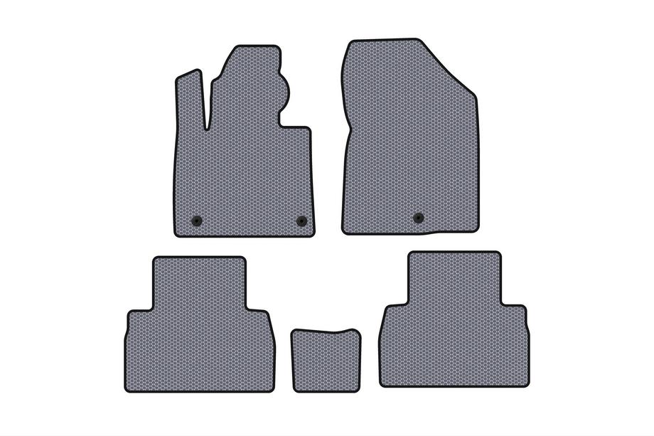 Hyundai Santa Fe 4 2018-2023 Tapis de sol en caoutchouc Carsuit (2018-2020, gris) Photo 1