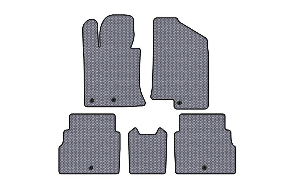 Hyundai Sonata YF 2010-2014 Tapis en Caoutchouc Carsuit V2 (Gris) Photo 1