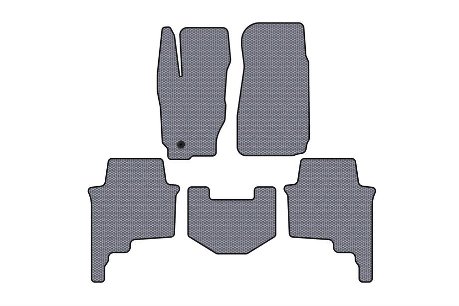 Jeep Commander 2005-2010 Tapis en Caoutchouc Carsuit (Gris) Image