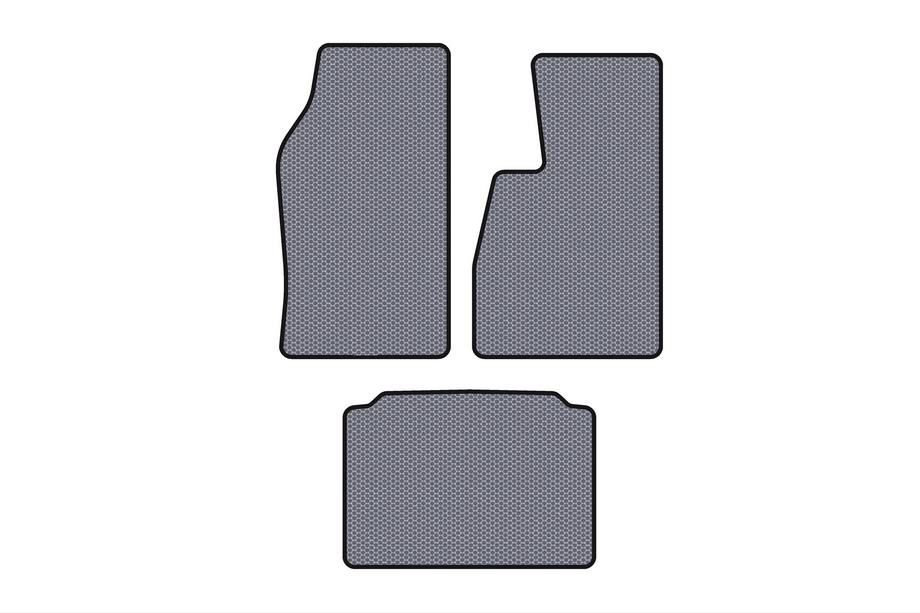 Jeep Grand Cherokee WK 2004-2010 Tapis en Caoutchouc Carsuit (Conduite à Droite, Gris) Photo 1