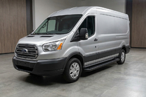 Ford Transit 2014- Marchepieds Latéraux Allmond Black (2 pcs, Aluminium) photo 1