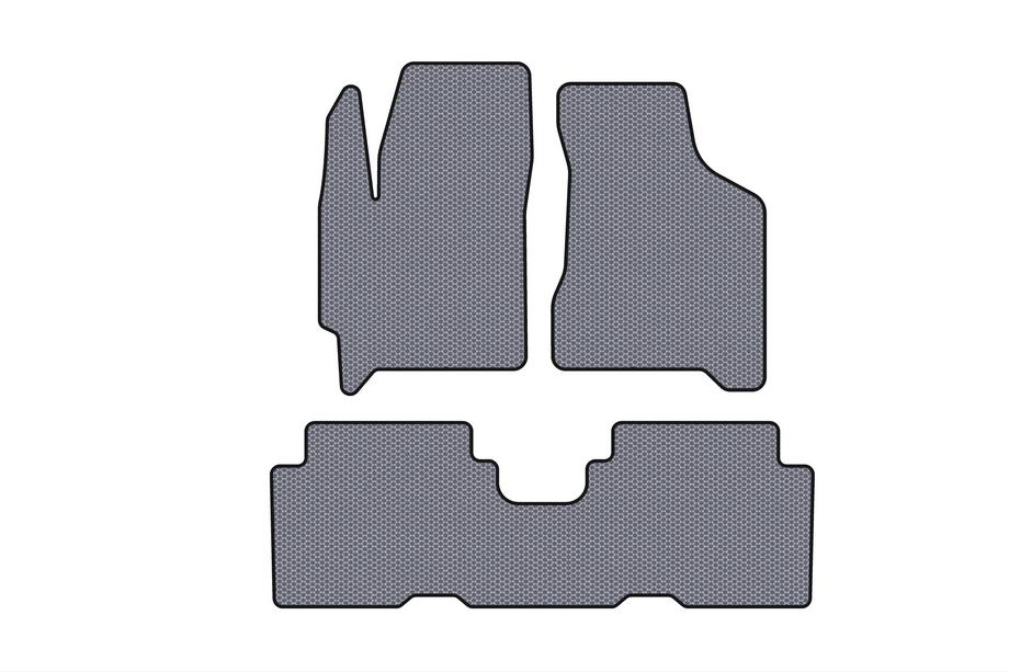 Kia Carens 1999-2012 Tapis en Caoutchouc Carsuit (Gris) Photo 1