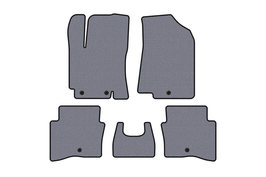 Kia Rio 2012-2017 Tapis en Caoutchouc Carsuit (SD, Gris) Image