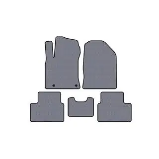 Tapis en Caoutchouc Carsuit (Gris) photo 1