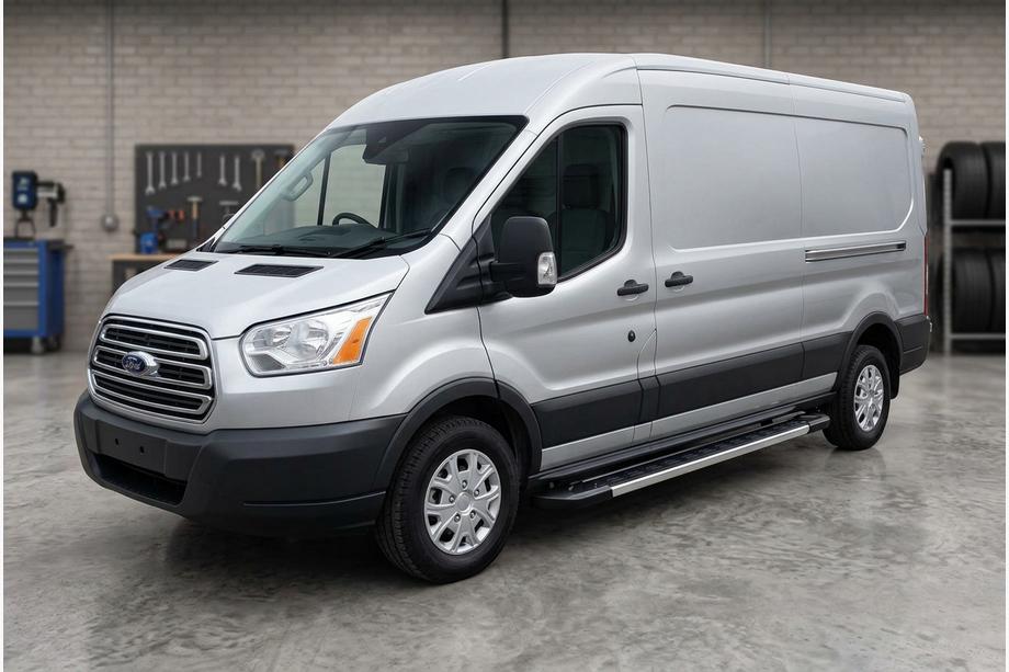 Ford Transit 2014- Marchepieds Latéraux RedLine V1 (2 pcs, Aluminium) Image