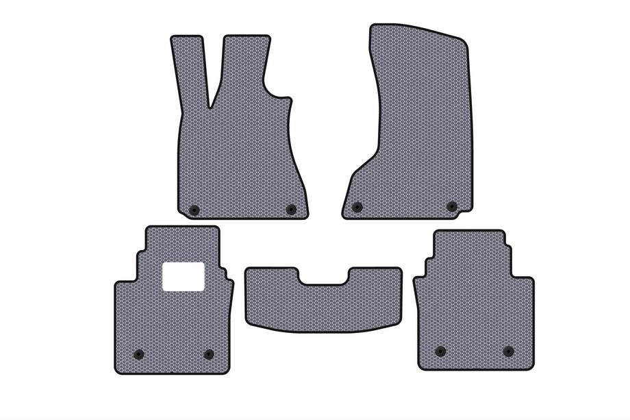 Maserati Quattroporte 2013-2023 Tapis en Caoutchouc Carsuit (SD, Gris) Photo 1
