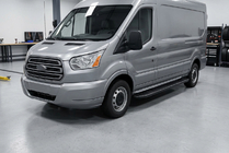 Ford Transit 2014- Marchepieds Latéraux Bosphorus Black (2 pcs, Aluminium) photo 1