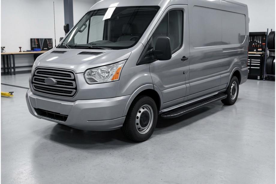 Ford Transit 2014- Marchepieds Latéraux Bosphorus Black (2 pcs, Aluminium) Image