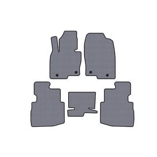 Tapis en caoutchouc Carsuit (2 rangées, 7 places, gris) photo 1