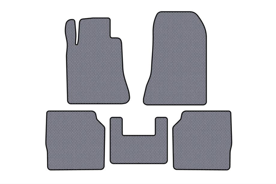 Mercedes S-class W140 1991-1998 Tapis en caoutchouc Carsuit (SD, Empattement long, Gris) Image