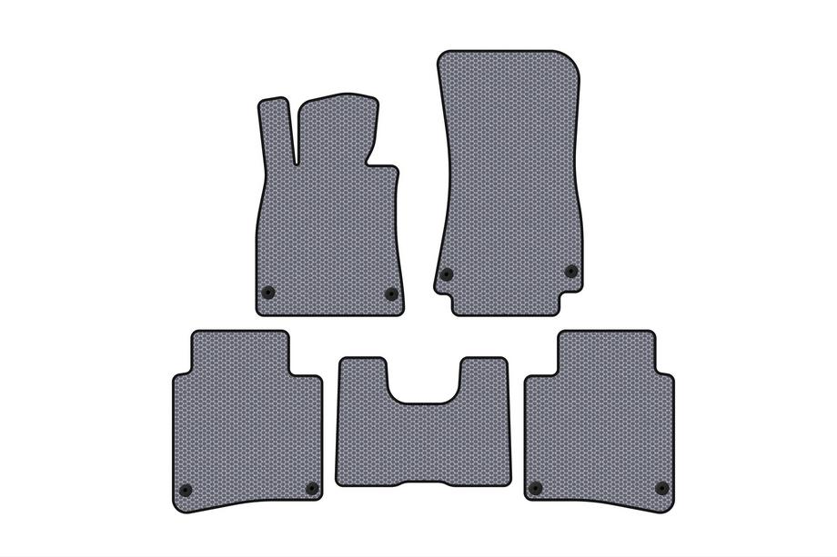 Mercedes S-class W222 2013-2022 Tapis en caoutchouc Carsuit (2017-2020, SD, empattement long, gris) Image