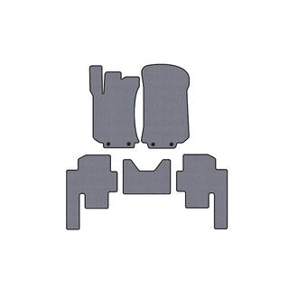 Tapis en Caoutchouc Carsuit (2 Rangées, Gris) photo 1