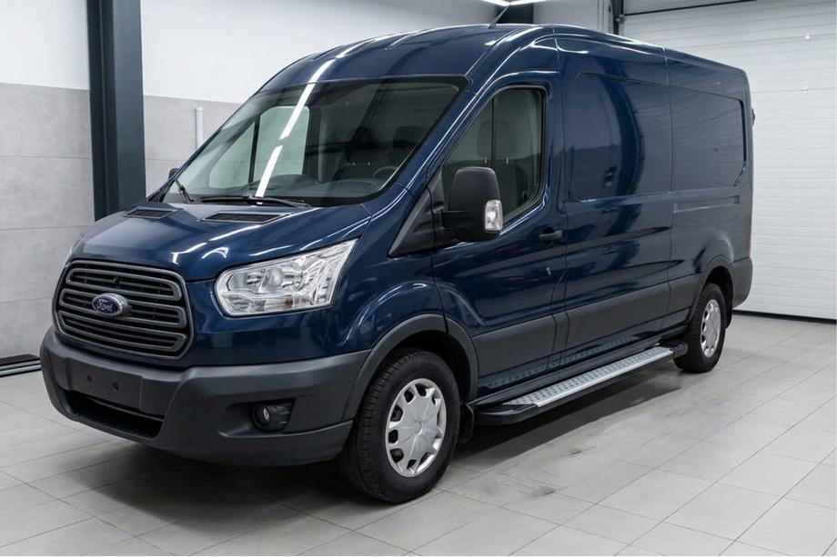 Ford Transit 2014- Marchepieds Latéraux Allmond Grey (2 pcs, Aluminium) Image