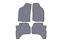Mitsubishi L200 1996-2006 Tapis en Caoutchouc Carsuit (Gris) photo 1