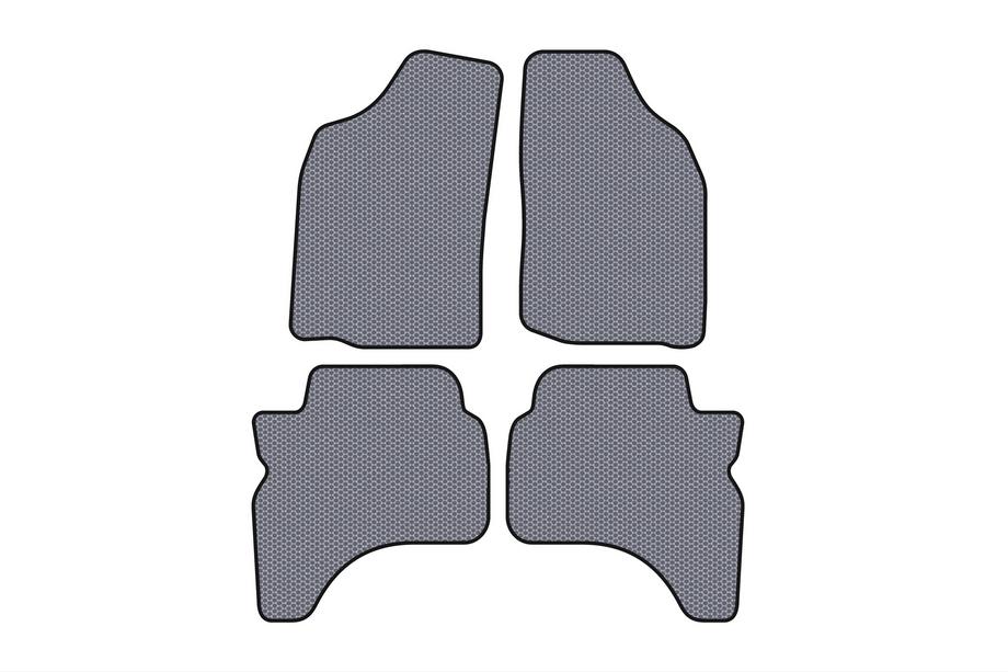 Mitsubishi L200 1996-2006 Tapis en Caoutchouc Carsuit (Gris) Image