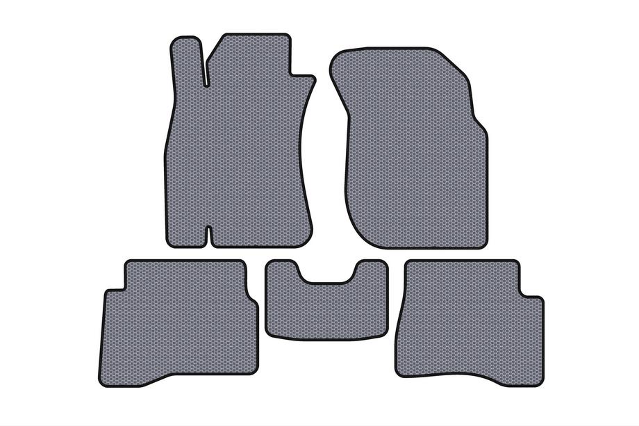 Nissan Almera N16 2000-2006 Tapis en Caoutchouc Carsuit (SD, Gris) Image