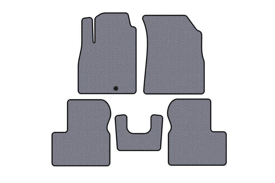 Nissan Micra K13 2011-2016 Tapis en Caoutchouc Carsuit (Gris) Photo 1