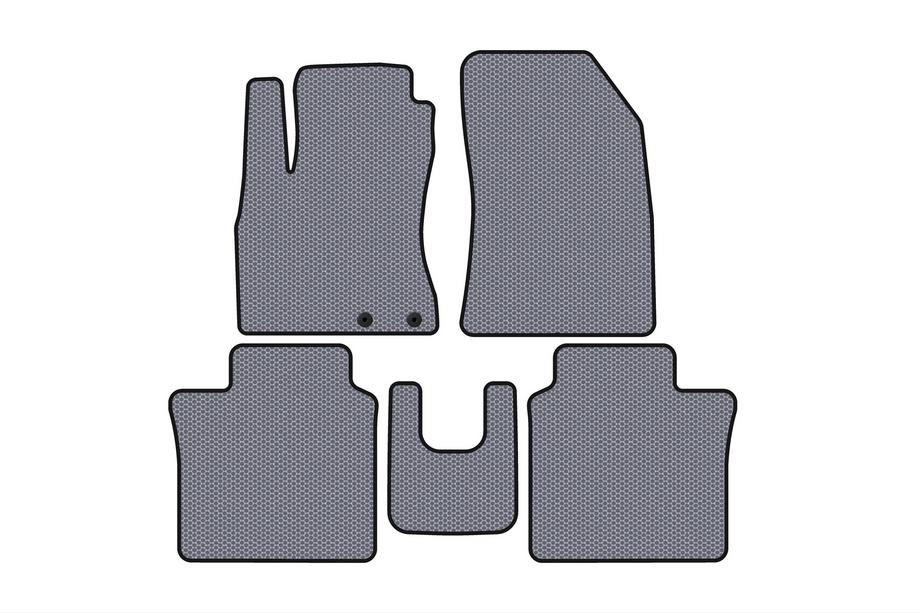 Nissan Note 2012-2020 Tapis en Caoutchouc Carsuit (HB, Gris) Image