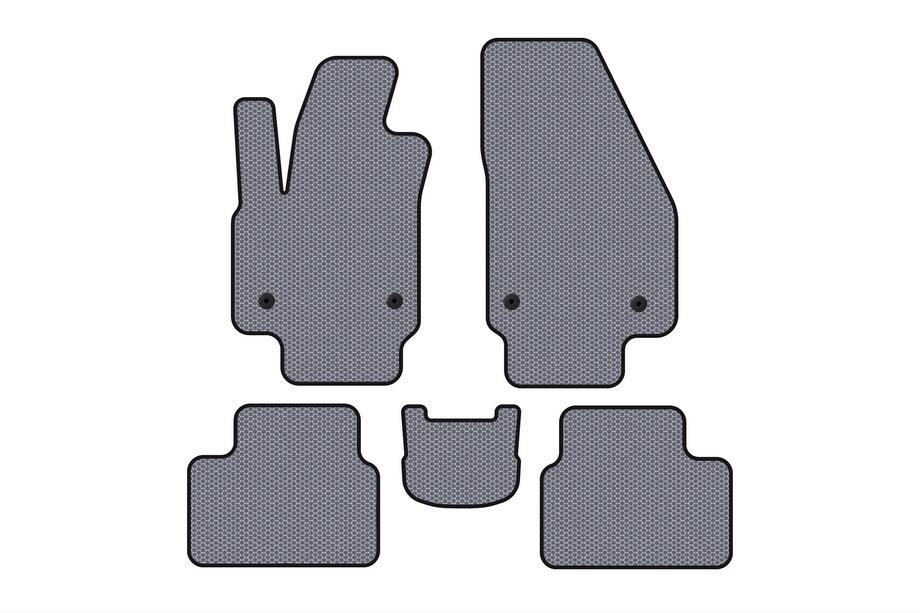 Opel Meriva 2010-2017 Tapis en Caoutchouc Carsuit (Gris) Image