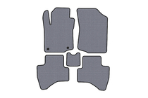 Peugeot 107 2005-2014 Tapis en Caoutchouc Carsuit (HB, Gris) photo 1