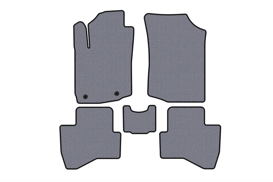 Peugeot 108 2014-2021 Tapis en Caoutchouc Carsuit (HB, Gris) Image