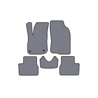Tapis en Caoutchouc Carsuit (Gris) photo 1