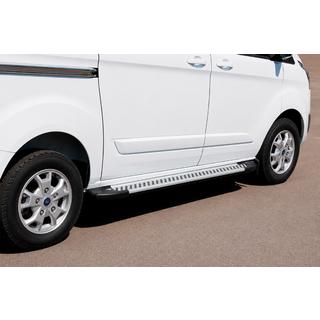 Marchepieds Latéraux Line (2 pcs, Aluminium) Ford Custom 2013-2022 photo 1