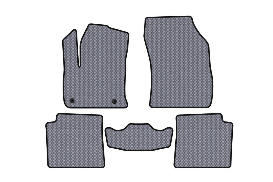 Peugeot 2008 2019- Tapis en Caoutchouc Carsuit V1 (Électrique, Gris) Image