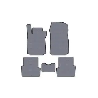 Tapis en Caoutchouc Carsuit (Gris) photo 1