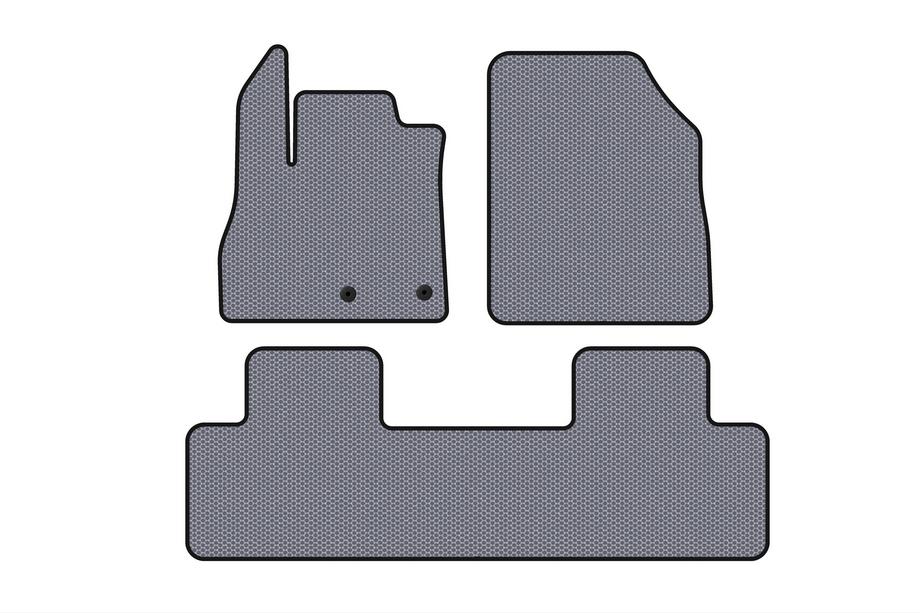 Renault Scenic/Grand 2016–2025 Tapis en caoutchouc Carsuit (5 places, gris) Photo 1
