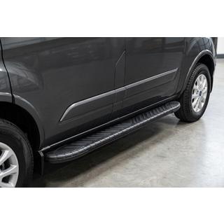 Marchepieds Latéraux Bosphorus Black (2 pcs, Aluminium) Ford Custom 2013-2022 photo 1