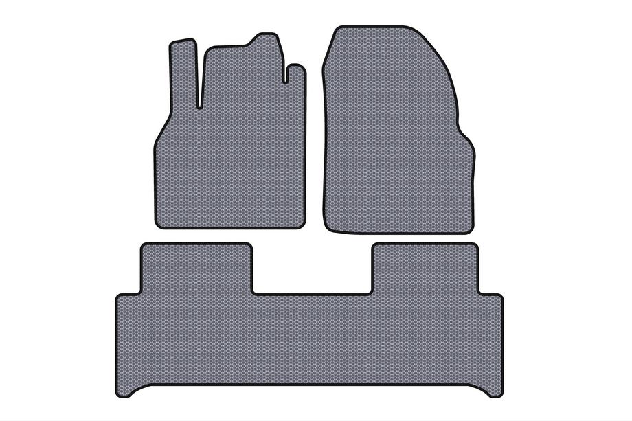 Renault Scenic/Grand 2003-2009 Tapis en Caoutchouc Carsuit (Gris) Photo 1