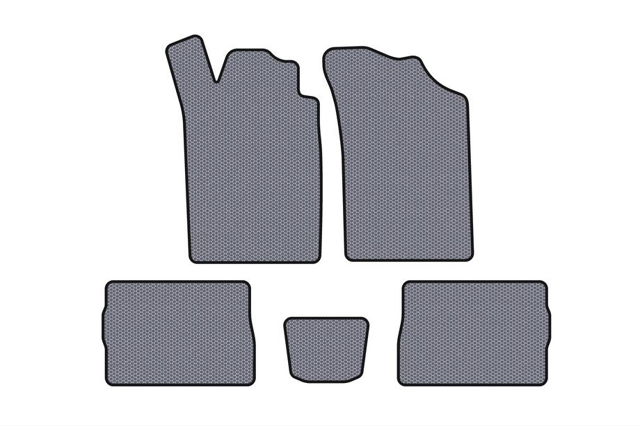 Renault Symbol 1999-2008 Tapis en Caoutchouc Carsuit (SD, Gris) Image