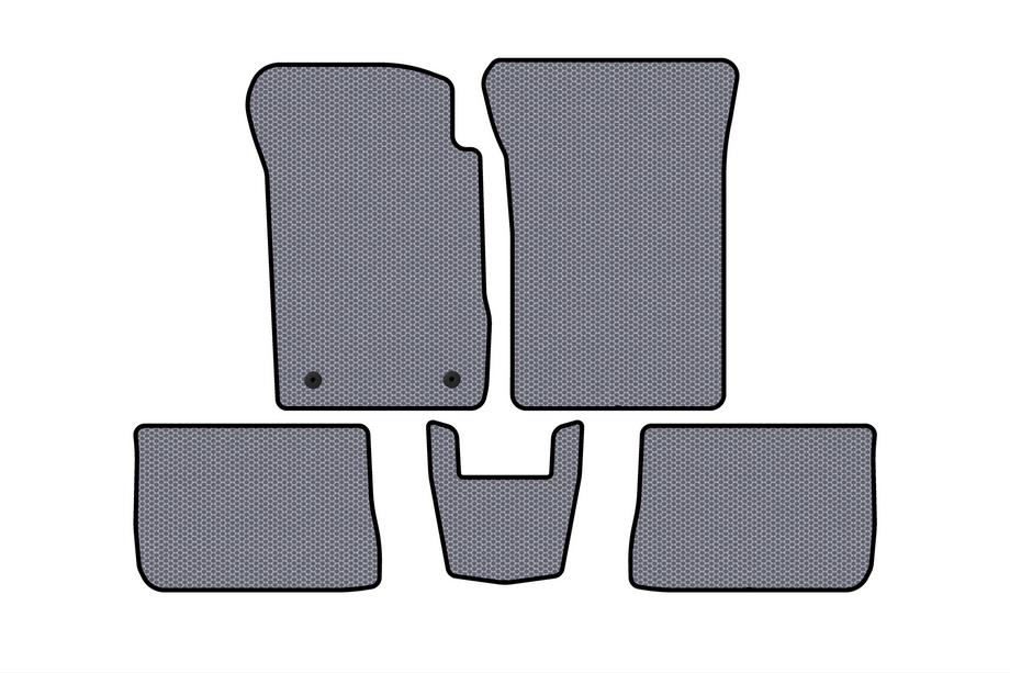 Renault Symbol 2008-2013 Tapis en Caoutchouc Carsuit (SD, Gris) Image